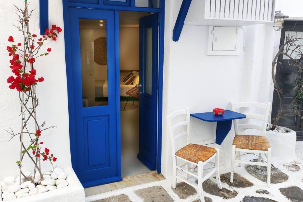 Bougainvillea Cave Suite - Old Town Mykonos Town エクステリア 写真