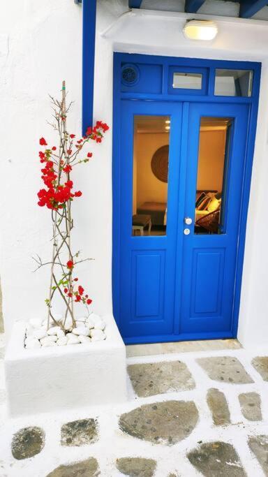 Bougainvillea Cave Suite - Old Town Mykonos Town エクステリア 写真